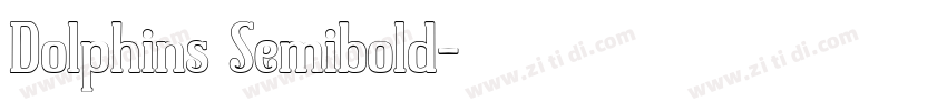 Dolphins Semibold字体转换